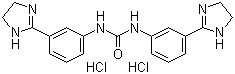 structure of CAS# 5318-76-3, 二盐酸双咪苯脲