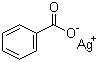 Silver benzoate molecular structure (CAS 532-31-0)