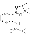 structure of CAS# 532391-30-3, 2-(2,2,2-三甲基乙酰氨基)吡啶-3-硼酸频哪醇酯