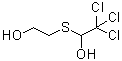 CAS 登录号：53256-94-3, 2,2,2-三氯-1-[(2-羟基乙基)硫基]乙醇