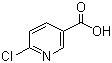 structure of CAS# 5326-23-8, 6-Chloronicotinic acid