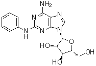 structure of CAS# 53296-10-9, 2-Phenylaminoadenosine