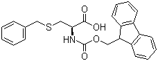 structure of CAS# 53298-33-2, Fmoc-S-benzyl-L-cysteine