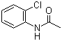 structure of CAS# 533-17-5, N-(2-氯苯基)乙酰胺
