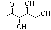 structure of CAS# 533-49-3, L-赤藓糖