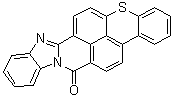 7H-Benzimidazo[2,1-a]benzo[3,4][2]benzothiopyrano[7,8,1-def]isoquinolin-7-one molecular structure (CAS 53304-32-8)
