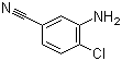 structure of CAS# 53312-79-1, 3-氨基-4-氯苯甲腈