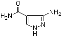structure of CAS# 5334-31-6, 3-Amino-1H-pyrazole-4-carboxamide