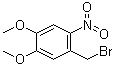 structure of CAS# 53413-67-5, 4,5-Dimethoxy-2-nitrobenzyl bromide