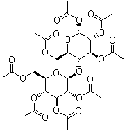 structure of CAS# 5346-90-7, D-(+)-纤维二糖八乙酸酯