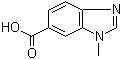 CAS # 53484-18-7, 1-Methylbenzimidazole-6-carboxylic acid