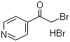 structure of CAS# 5349-17-7, 4-(溴乙酰基)吡啶氢溴酸盐