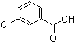 structure of CAS# 535-80-8, 3-氯苯甲酸