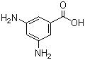 structure of CAS# 535-87-5, 3,5-二氨基苯甲酸
