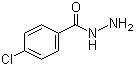 CAS # 536-40-3, 4-Chlorobenzhydrazide, (4-Chlorobenzoyl)hydrazine, 4-Chlorobenzenecarboxylic acid hydrazide, 4-Chlorobenzoylhydrazide, INHd 15, NSC 54990, p-Chlorobenzhydrazide