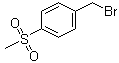 structure of CAS# 53606-06-7, 4-甲基磺酰基苄溴