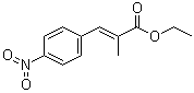 CAS # 53618-29-4, Ethyl 4-nitro-alpha-methylcinnamate, 2-Methyl-3-(4-nitrophenyl)-2-propenoic acid ethyl ester