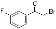 structure of CAS# 53631-18-8, 2-溴-3'-氟苯乙酮