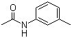 structure of CAS# 537-92-8, N-乙酰基-3-甲苯胺
