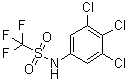 CAS 登录号：53719-45-2, 1,1,1-三氟-N-(3,4,5-三氯苯基)甲烷磺酰胺