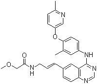 structure of CAS# 537705-08-1, CP-724714