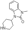 structure of CAS# 53786-10-0, 4-(2-酮基-3-甲基-1-苯并咪唑基)哌啶