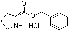 structure of CAS# 53843-90-6, D-Proline phenylmethyl ester hydrochloride