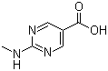 structure of CAS# 5388-21-6, 2-Methylaminopyrimidine-5-carboxylic acid