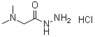 structure of CAS# 539-64-0, N,N-二甲基甘氨酰肼盐酸盐