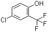 structure of CAS# 53903-51-8, 4-氯-2-(三氟甲基)苯酚