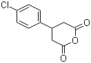 structure of CAS# 53911-68-5, 3-(4-氯苯基)戊二酸酐