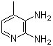 structure of CAS# 53929-59-2, 4-Methyl-2,3-diaminopyridine