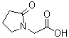 structure of CAS# 53934-76-2, 2-氧代-1-吡咯烷乙酸
