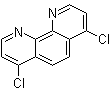 structure of CAS# 5394-23-0, 4,7-Dichloro-1,10-phenanthroline