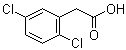 structure of CAS# 5398-79-8, 2,5-二氯苯乙酸