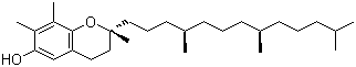 structure of CAS# 54-28-4, D-gamma-生育酚