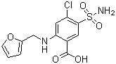 structure of CAS# 54-31-9, 呋噻米