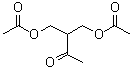 CAS # 5400-83-9, 4-(Acetyloxy)-3-[(acetyloxy)methyl]-2-butanone, Bis(gamma,gamma-acetoxy methyl)acetone, NSC 10393