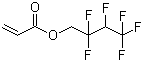 CAS # 54052-90-3, 2,2,3,4,4,4-Hexafluorobutyl acrylate