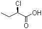 structure of CAS# 54053-45-1, (R)-2-氯丁酸