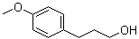 4-Methoxybenzenepropanol molecular structure (CAS 5406-18-8)