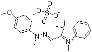 structure of CAS# 54060-92-3, 碱性黄 28