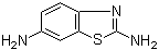structure of CAS# 5407-51-2, 2,6-苯并噻唑二胺
