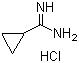 structure of CAS# 54070-74-5, 环丙烷甲脒盐酸盐