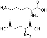structure of CAS# 5408-52-6, L-赖氨酸-L-谷氨酸