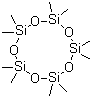 structure of CAS# 541-02-6, Decamethylcyclopentasiloxane