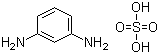 structure of CAS# 541-70-8, 1,3-Phenylenediamine sulfate