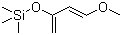 structure of CAS# 54125-02-9, trans-1-Methoxy-3-(trimethylsiloxy)-1,3-butadiene