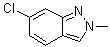 structure of CAS# 541539-87-1, 6-氯-2-甲基-2H-吲唑
