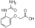 CAS 登录号：5416-09-1, 2-[2-[(氨基羰基)氨基]苯氧基]乙酸